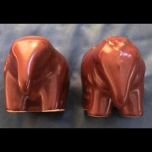 Partylite tealight elephant pair